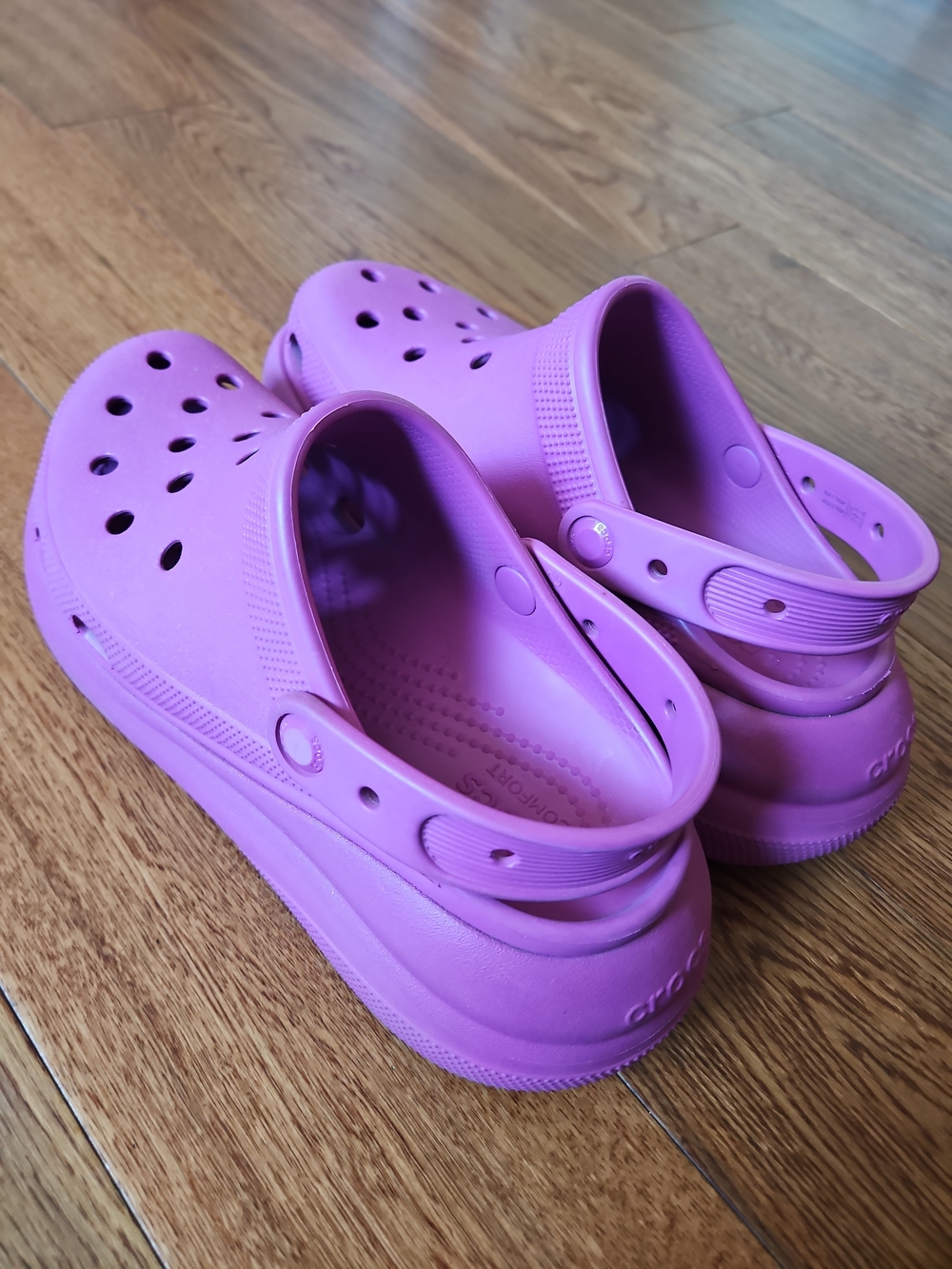 Crocs Mega Crush Clog Platform Sandals Juice Pink- Women's 9 - Picture 2 of 5